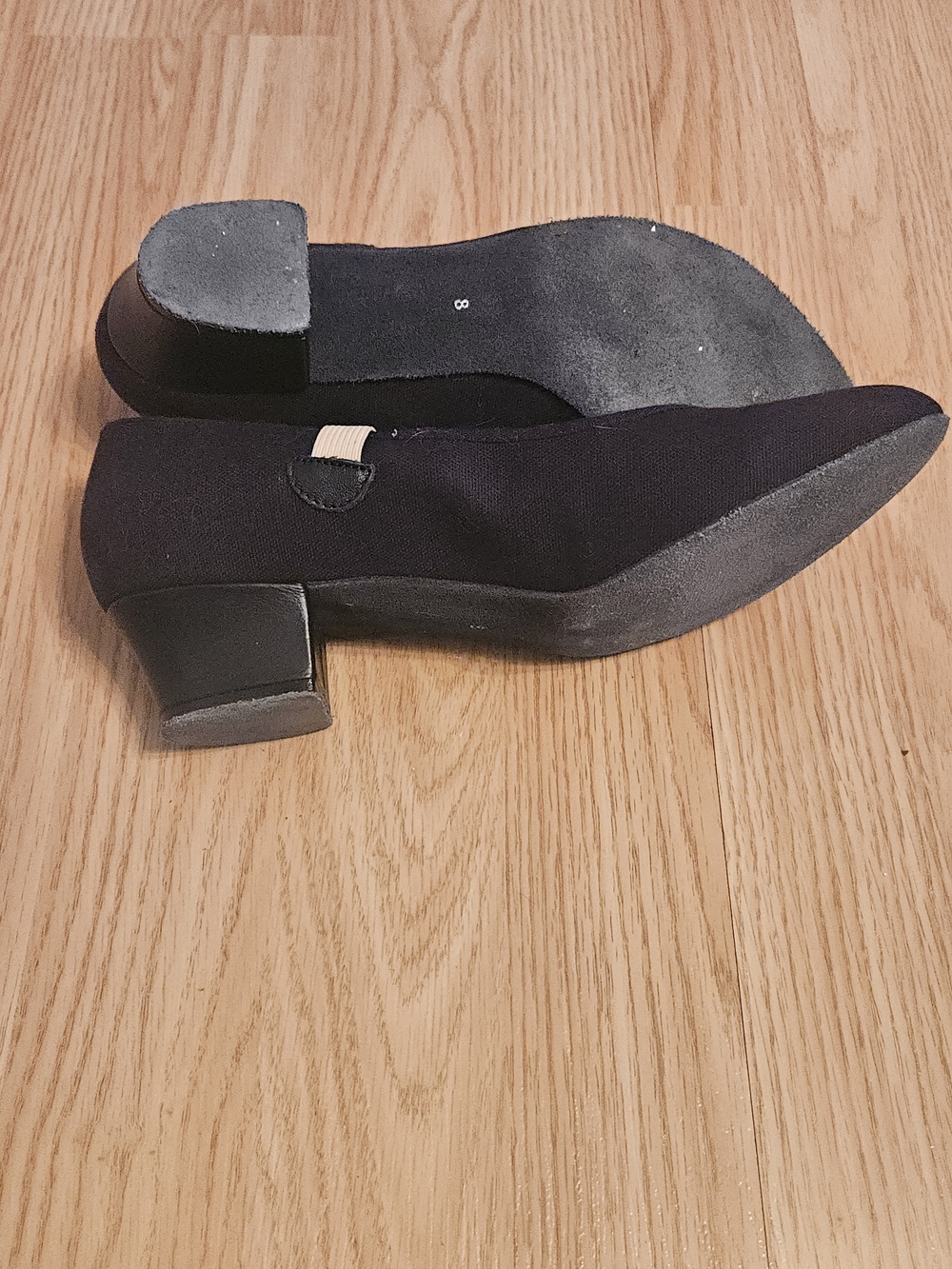 BLOCH Women's Black Mary Jane Dance Character Shoes Size 8 - Picture 4 of 5